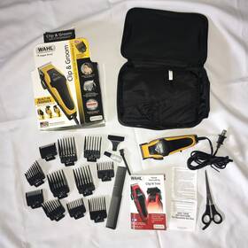 79900-1701 Wahl Clip And Groom Head To Toe Grooming Kit Hair Clipper Built-in Trimmer Haircut