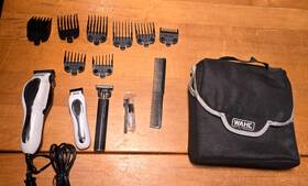 8307a Wahl Hair Clipper Set Vivitar Trimmer Guards Case 120v