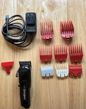 Wahl 85041l1 Whal Designer Clipper Black Cord/cordless Lithium-ion With Charger