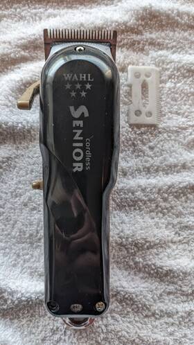 8504l1 Wahl Senior Cordless Clippers Ceramic Blade Used For Parts