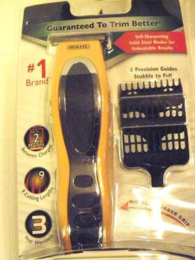 91077-302 Wahl Sport Beard Rechargeable Self-sharpening Trimmer - Yellow