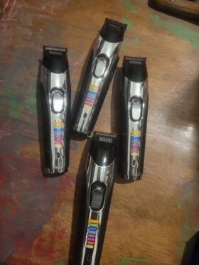 9891-108 Wahl Color Pro Cord/cordless Rechargeable Beard Trimmer Lot Of 4 Read D