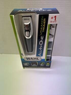 Wahl 9893-700 Rechargeable Trimmer - Black