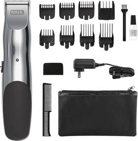 99164301 Wahl Cordless Rechargeable Beard Trimmer For Men With Self-sharpening Blades