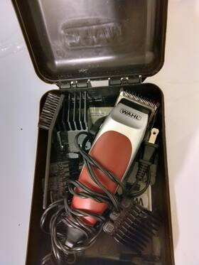 Wahl E17098 Corded Shave Kit All-in-one Trimmer With Case And Accessories