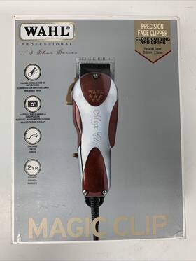 5-star Wahl Wa8451 Professional Magic Clip #845 - Burgundy/black
