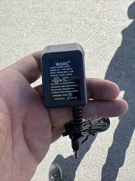 Wnt-4 Wahl Original Clipper Adapter 1.2vdc 150ma Power Supply Charger Model Sct
