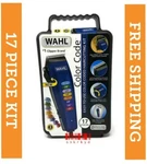 * New Wahl Easy-to-use Color Code Haircutting Kit 17 Pieces Model # 79424-200. Fixed Price $69.99.