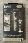 Braun AIO7550 All-in-one Series Waterproof Trimmer Kit Camouflage Green Nib. Fixed Price $64.95.