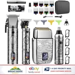 Grooming Kit With Electric Clippers, Shavers And Precision Hair Cutting Tools. Fixed Price $175.91.