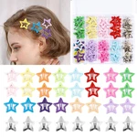 55PCS Colorful Star Hair Clips For Women And Girls - Metal Snap Barrettes. Fixed Price $11.99.