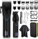 Suttik Professional Hair And Trimmer Set, Barber Clippers Black. Fixed Price $57.11.