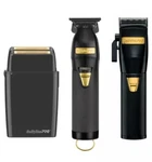 Babyliss Pro Black FX02SHAVER, FX870BN Clipper & FX787BN Trimmer Combo. Fixed Price $319.99.