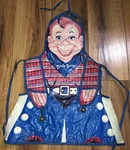 Vtg W.t. Grant 1950S Kagran Howdy Doody Character Apron Bib Western Rare Bells. Fixed Price $74.99.