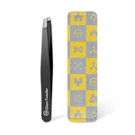 Expert Slant Tip Tweezers With Leather Case, Sharp & Precision Stainless Steel. Fixed Price $9.99.