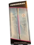 Tweezerman Dual Sided Pushy, Stainless Steel, Cuticle Pusher, Purple, Nwt. Fixed Price $14.99.