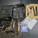 New! Wahl Deluxe Chrome Pro Trimmer Kit Clipper & Set / Open Box. Fixed Price $24.35.