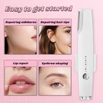 Women Electric Facial Hair Remover Eyebrow Trimmer Epilator With 4 Head. Fixed Price $12.63.