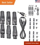 Multi-compatible 8-PIECE Usb Charger For Hair Clippers, Shavers & Beauty Gadgets. Fixed Price $19.99.