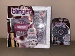 Blinger Diamond Collection Hair Stamper Styling Tool & Refill Gems Kit New. Fixed Price $49.94.