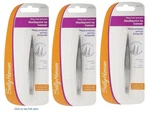 (pack 3) Sally Hansen Stray Hair Beware-needle Point Tip Tweezers. Fixed Price $14.99.
