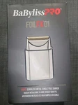 Babyliss Pro Foil FX01 Silver Cordless Shaver Portable Travel Battery Barber. Fixed Price $44.99.