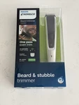 New Philips Norelco Beard & Hair Trimmer Series 5500 - BT5511/49 Black/silver. Fixed Price $49.99.