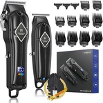 Hair Clippers & Blade Trimmer Professional Cordless Barber Cutting Set. Fixed Price $43.99.
