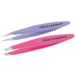 Tweezerman Mini Slant & Point Combo Set Pink Purple 4106-R. Fixed Price $22.05.