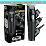 Wahl Manscaper Tool Box Rechargeable Men's Trimmer Shaver & Detailer 3024523. Fixed Price $49.96.