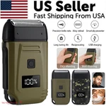 Mens Usb Electric Shaver Trimmer Razor Rechargeable Hair Beard Shaving Machine. Fixed Price $19.39.