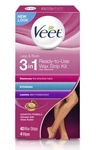 Veet 3-IN-1 Legs & Body Hair Remover Wax Strip Kit Sensitive Formula 40 Count. Fixed Price $16.92.