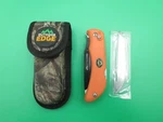 Outdoor Edge 3.5" Razorpro Lockback 2 Blade Folding Pocket Knife Sheath. Fixed Price $33.99.