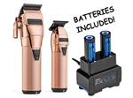 New Babyliss Rose Gold Fxone Professional Clipper & Trimmer Dual Battery. Fixed Price $197.95.