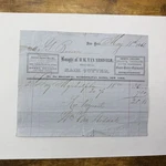 1866 Wm. Van Arsdale Hair Cutter New York Ny Victorian Receipt Billhead. Fixed Price $9.32.