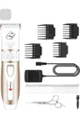 Maxshop Rechargeable Cordless Grooming Dog/cat Clippers Kit White & Gold Nib. Fixed Price $30.00.