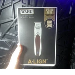 Wahl A-lign Cordless T-blade Trimmer Rechargeable Head & Face Silver Burgundy. Fixed Price $90.00.