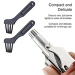 Manual Nose Hair Trimmer For Men, Stainless Steel, Waterproof, Battery Needed. Fixed Price $9.99.