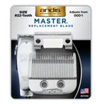 Andis Master Replacement Blade #01556, Size #22-TOOTH, Carbon Steel. Fixed Price $49.99.