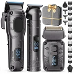 Vgrpro Professional Waterproof Electric Hair Clippers & Trimmers Set For Men. Fixed Price $108.55.