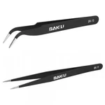 Baku Esd Anti-static Tweezers Set For Cell Phone Repair Curved Straight Pointed. Fixed Price $8.95.
