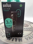 Braun All-in-one Trimmer 1 50MIN Kit AIO3430. Fixed Price $23.99.