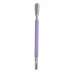 Remove Stubborn Cuticles Easily - Tweezerman Dual Sided Pushy Purple. Fixed Price $35.99.