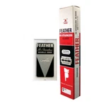 100 Feather Hi-stainless Platinum Coated Double Edge Safety Razor Blades. Fixed Price $31.40.