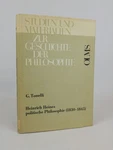 Heinrich Heine's Political Philosophy (1830 - 1845) Tonelli, Giorgio:. Fixed Price $10.61.