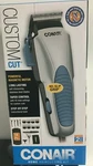 Conair Custom 18-PIECE Home Hair Cutting Kit With No Slip Grip. Fixed Price $31.00.