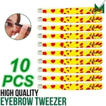 Professional Stainless Steel Eyebrow Tweezers Precision Hair Plucker Tool. Fixed Price $30.11.