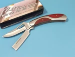 Rite Edge 210412 Razor & Clip Blade Folding Pocket Knife 3 5/8" Closed New!. Fixed Price $14.99.