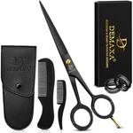 5" Professional Beard Scissors For Men Mustache With 1 Black. Fixed Price $13.35.