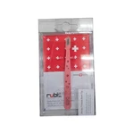 Rubis Switzerland Swiss Elegance Tweezers Pink Slanted Tip 3-3/4" #18608. Fixed Price $47.00.